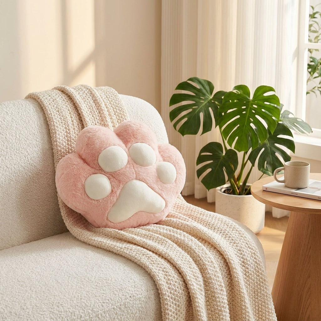 Cat Paw Pillow Blanket 2 in 1